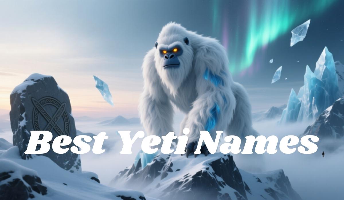 Best Yeti Names
