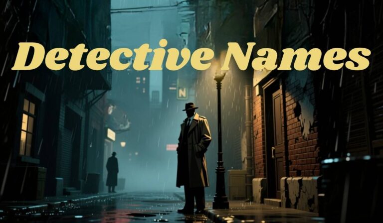 Detective Names