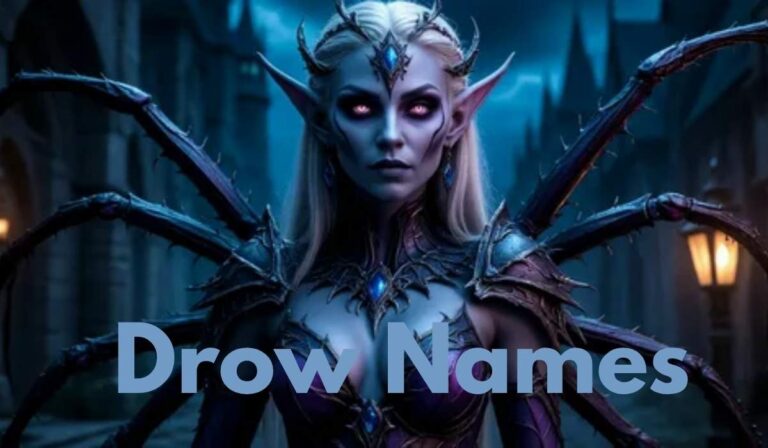 Drow Names