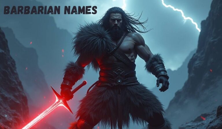 Barbarian Names