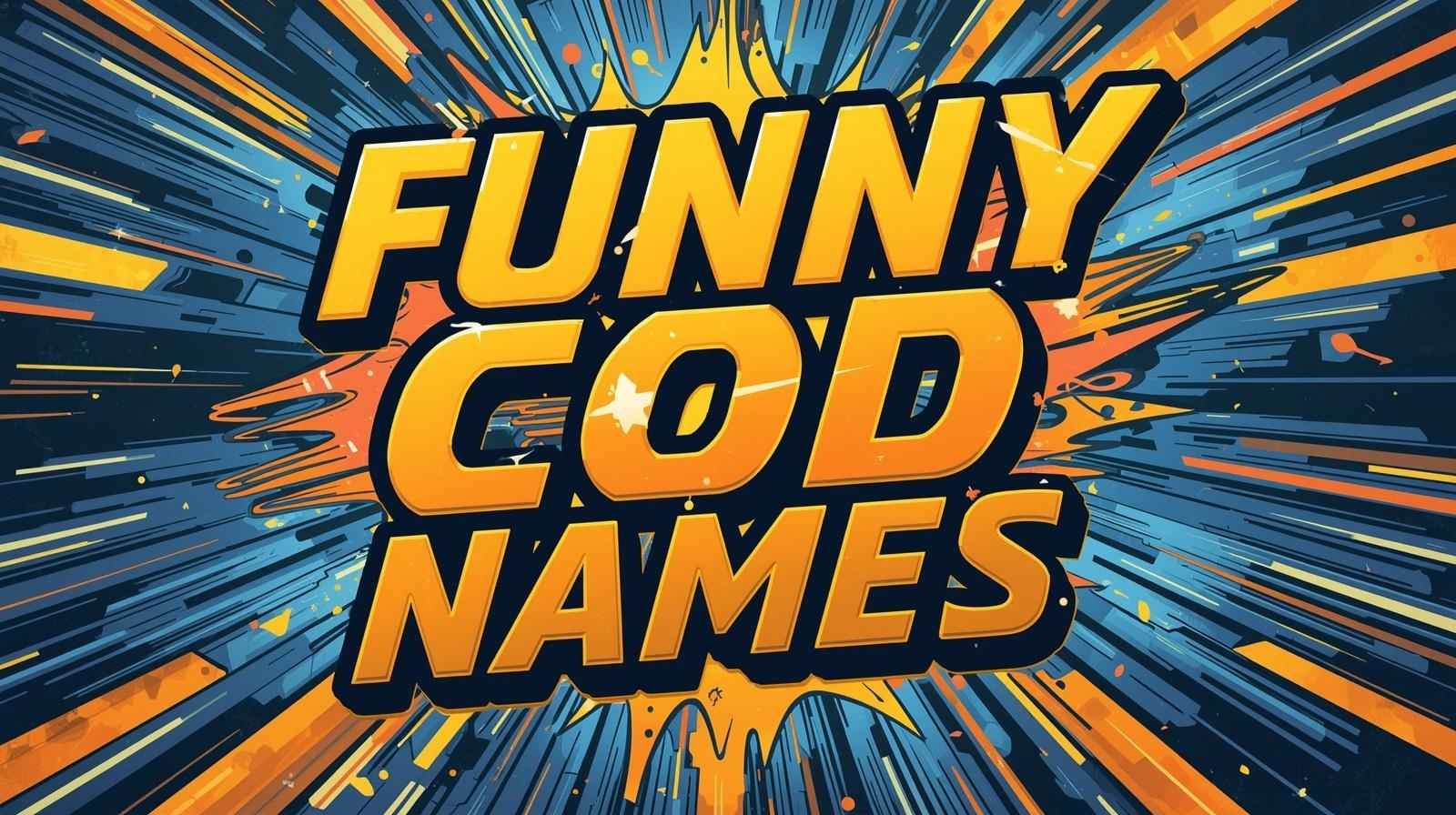 Funny COD Names