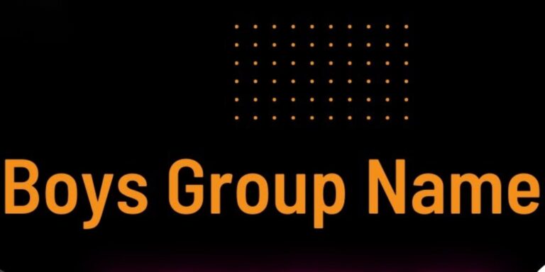 boys group names