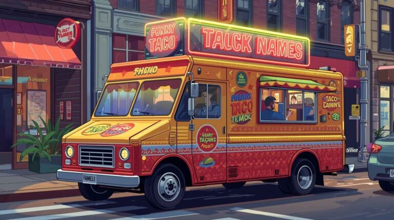 funny taco truck names