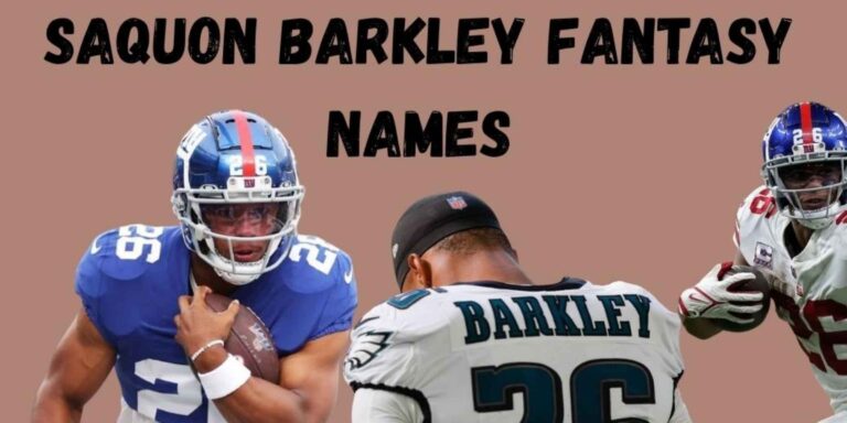 saquon barkley fantasy names